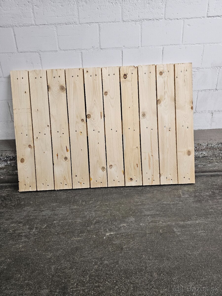 Predam drevene dielce 116x78cm borovica,smrek