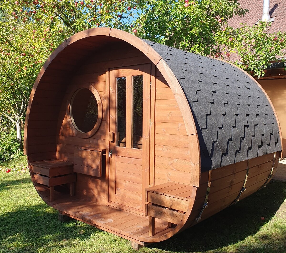 Sauna ŠMOLKO - termodrevo (odber ihneď)