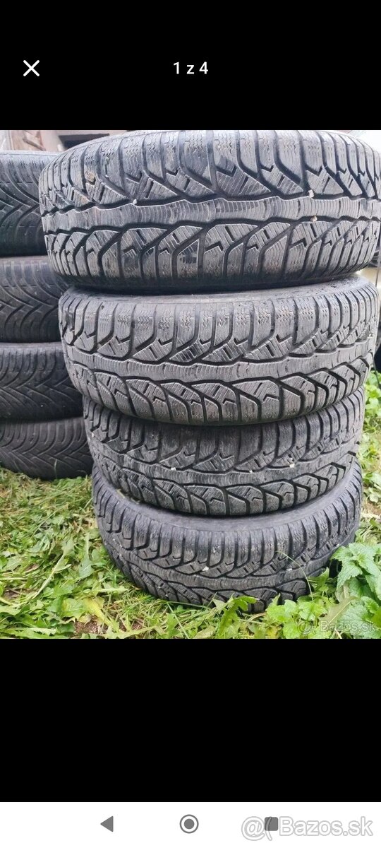 Zimne pneumatiky 185/65 r14 Kleber