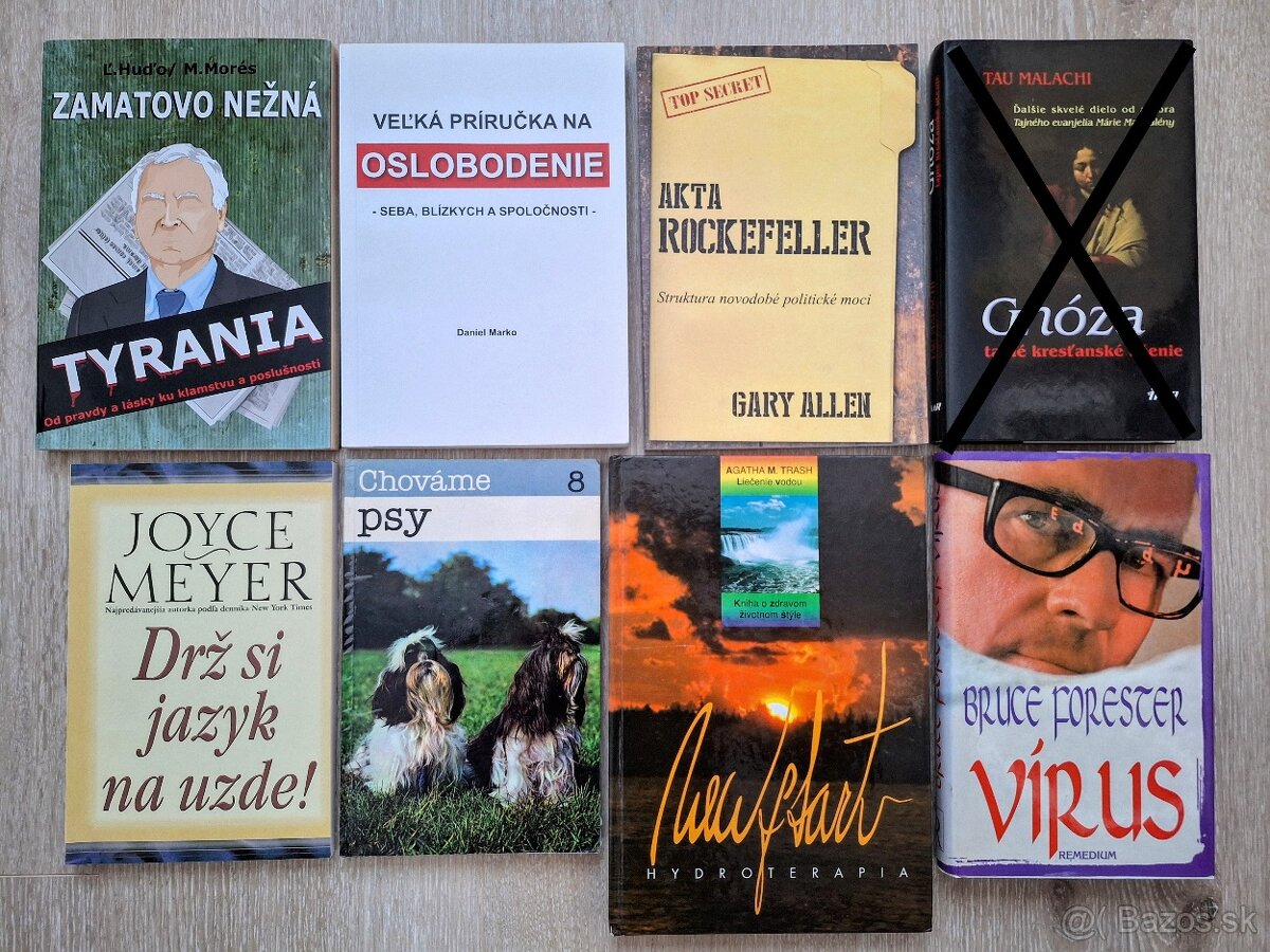 Knihy - rôzne žánre / témy