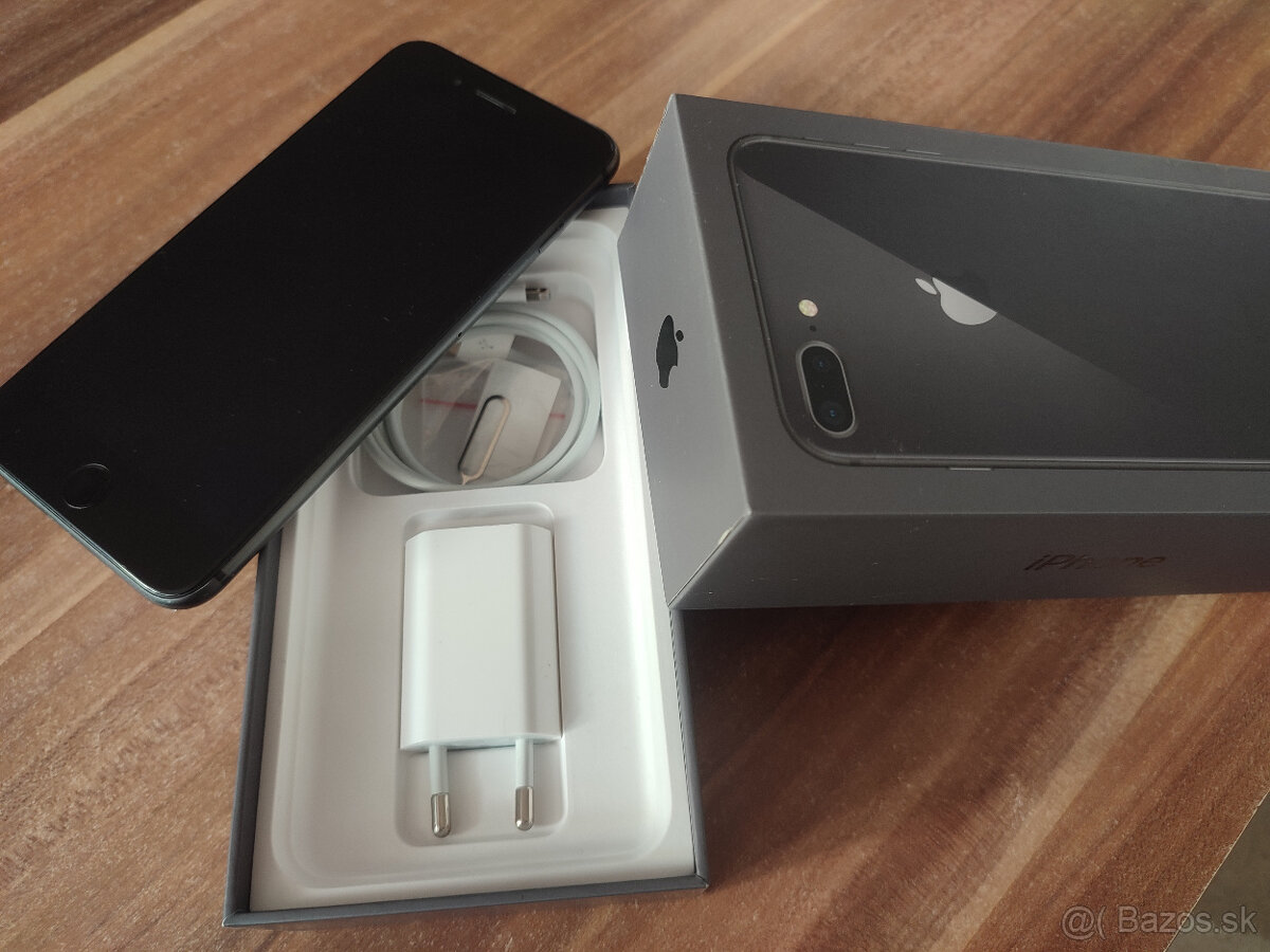 iPhone 8 plus 256GB čierny