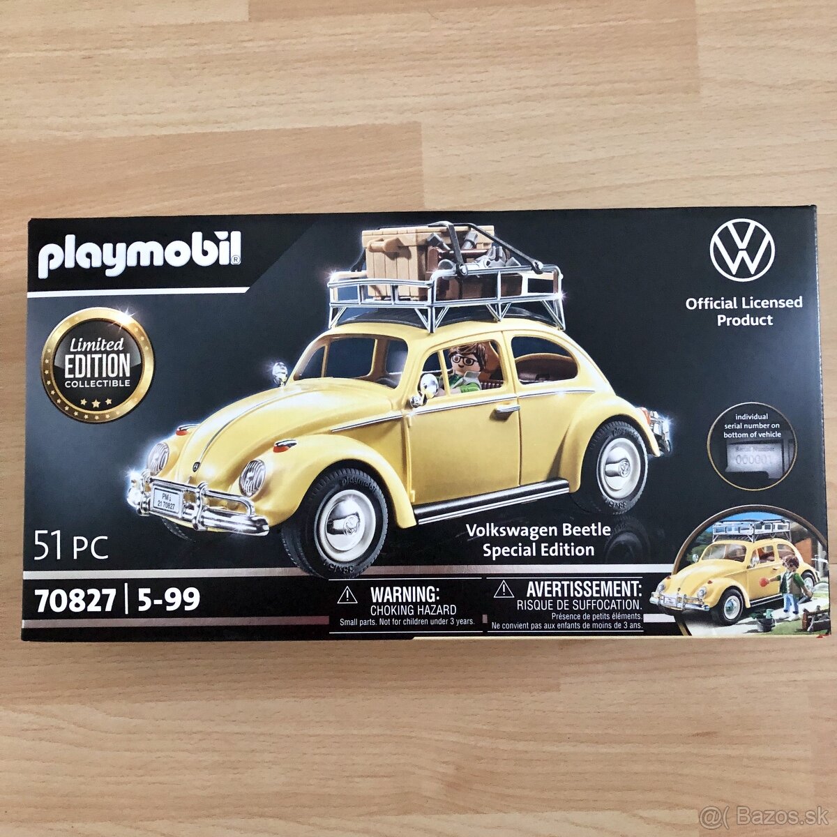 Playmobil 70827 Volkswagen Chrobák - Špeciálna edícia