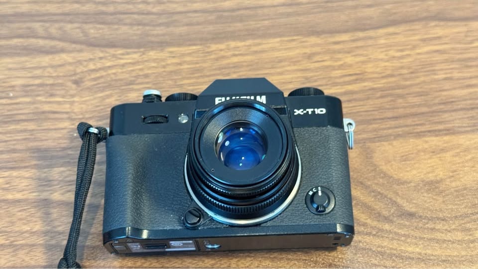 Fujifilm xt-10 s objektivem 35mm