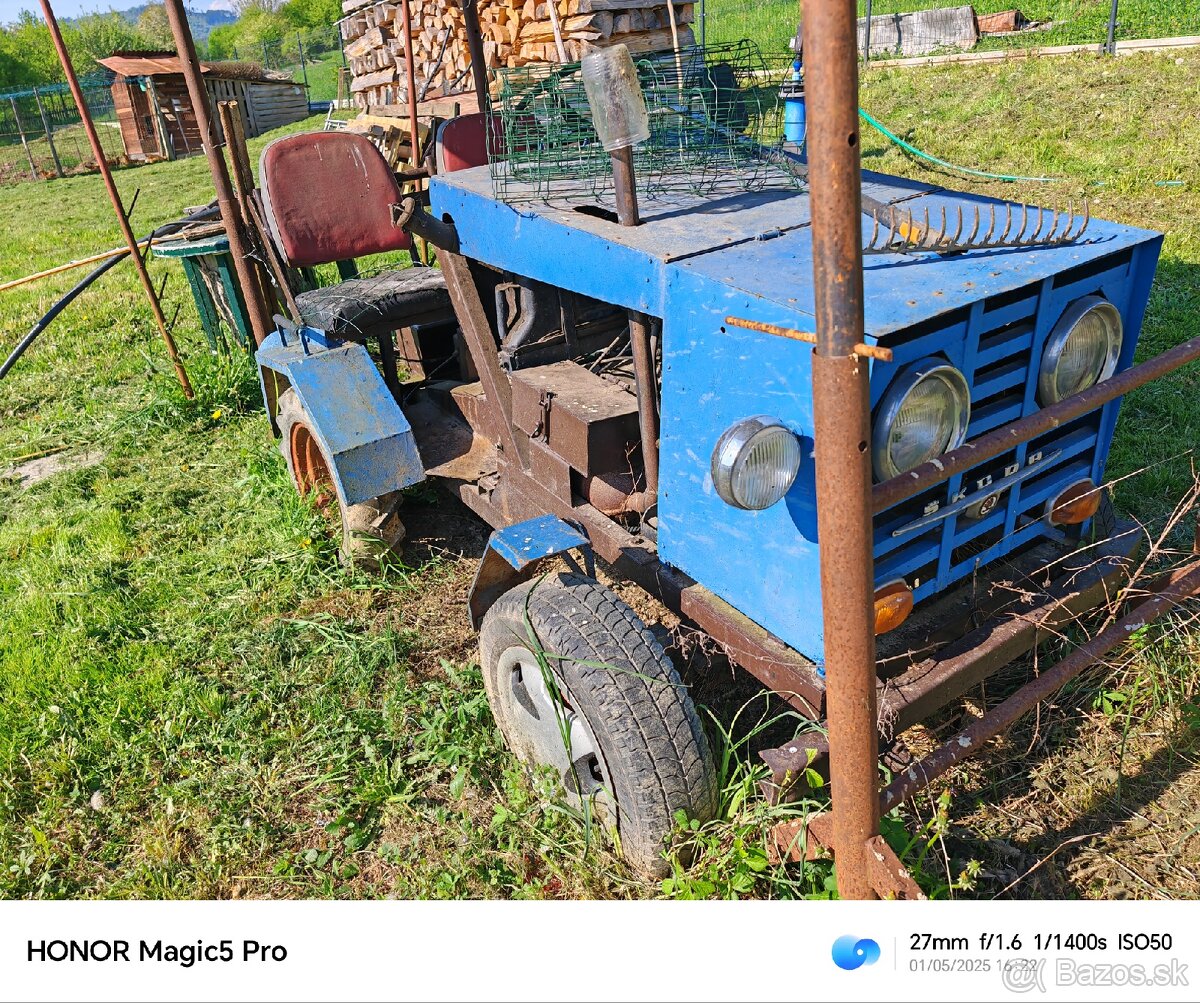 Predám malotraktor domácej výroby