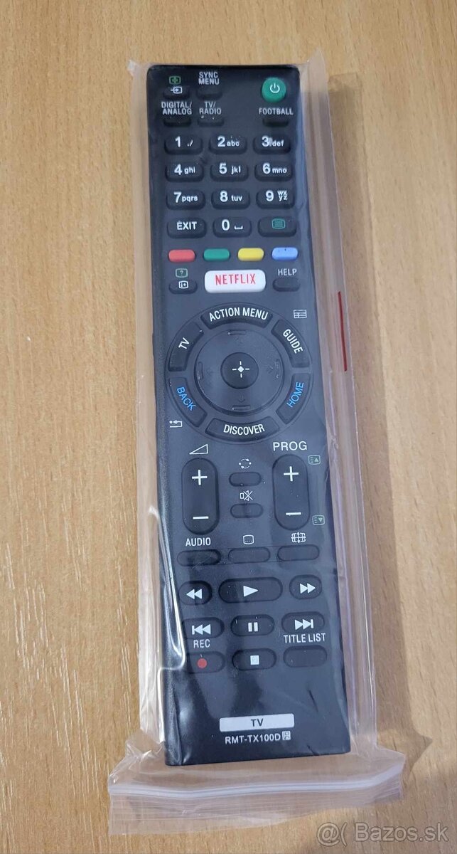 Diaľkové ovládanie SONY