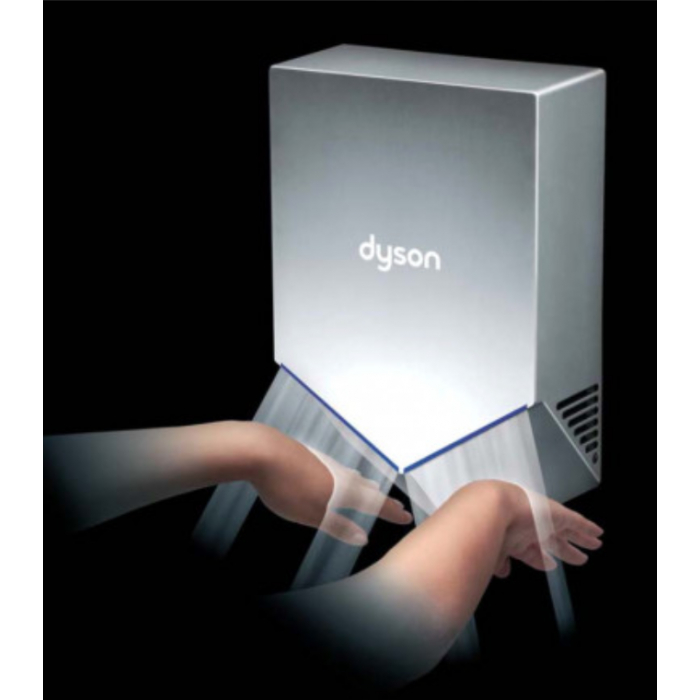 Dyson Airblade HU02 - sušič rúk, nikel