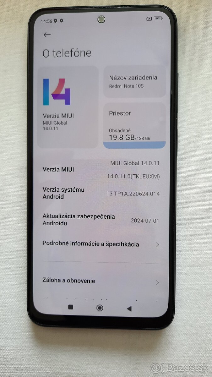 Xiaomi Redmi Note 10s 8/128GB