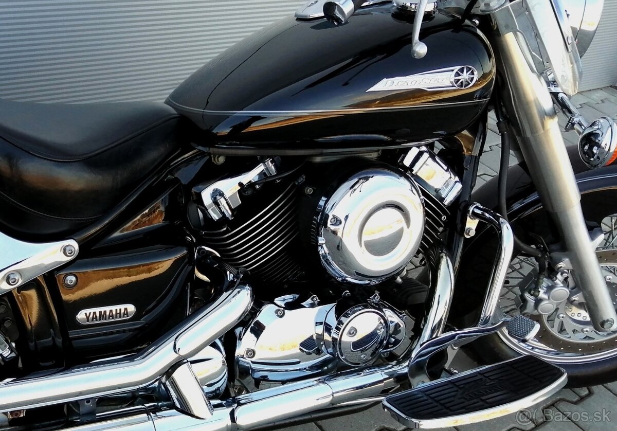 YAMAHA XVS 650 DRAGSTAR CLASSIC, /r.2000, TOP, NÁDHERNÁ,