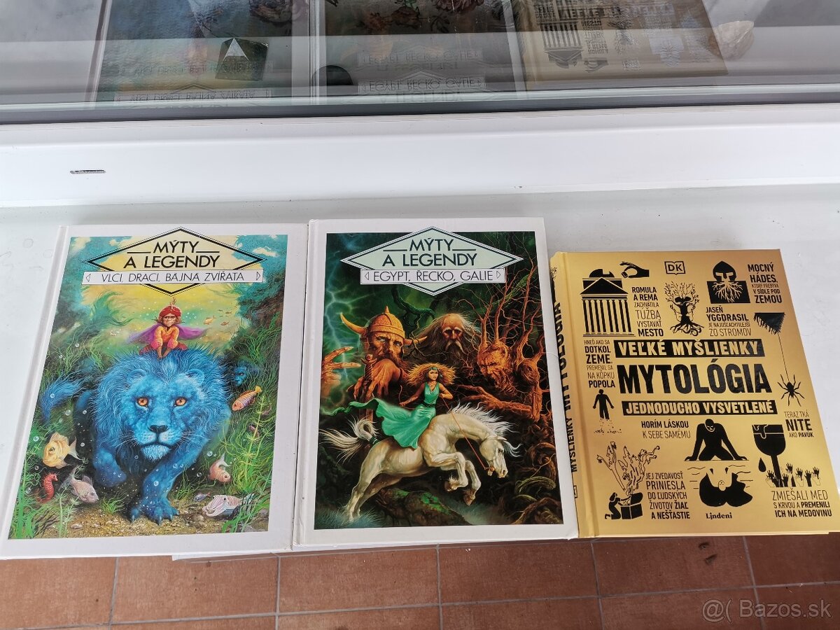 Knihy - Mýty a legendy, konšpirácie, Aeronet, VK, leporelá