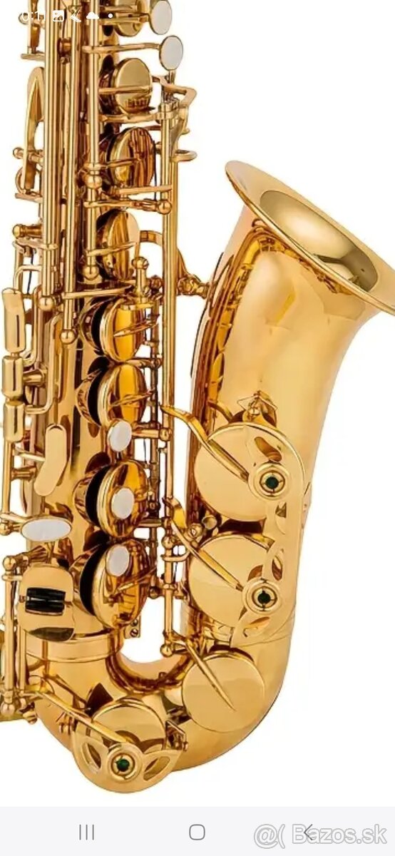 Predám NOVÝ-GOLD ALT SAXOFÓN