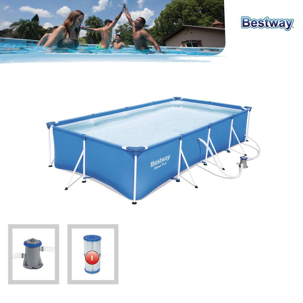 Predám Bazén Bestway s konštrukciou 4,00 x 2,11 x 0,81