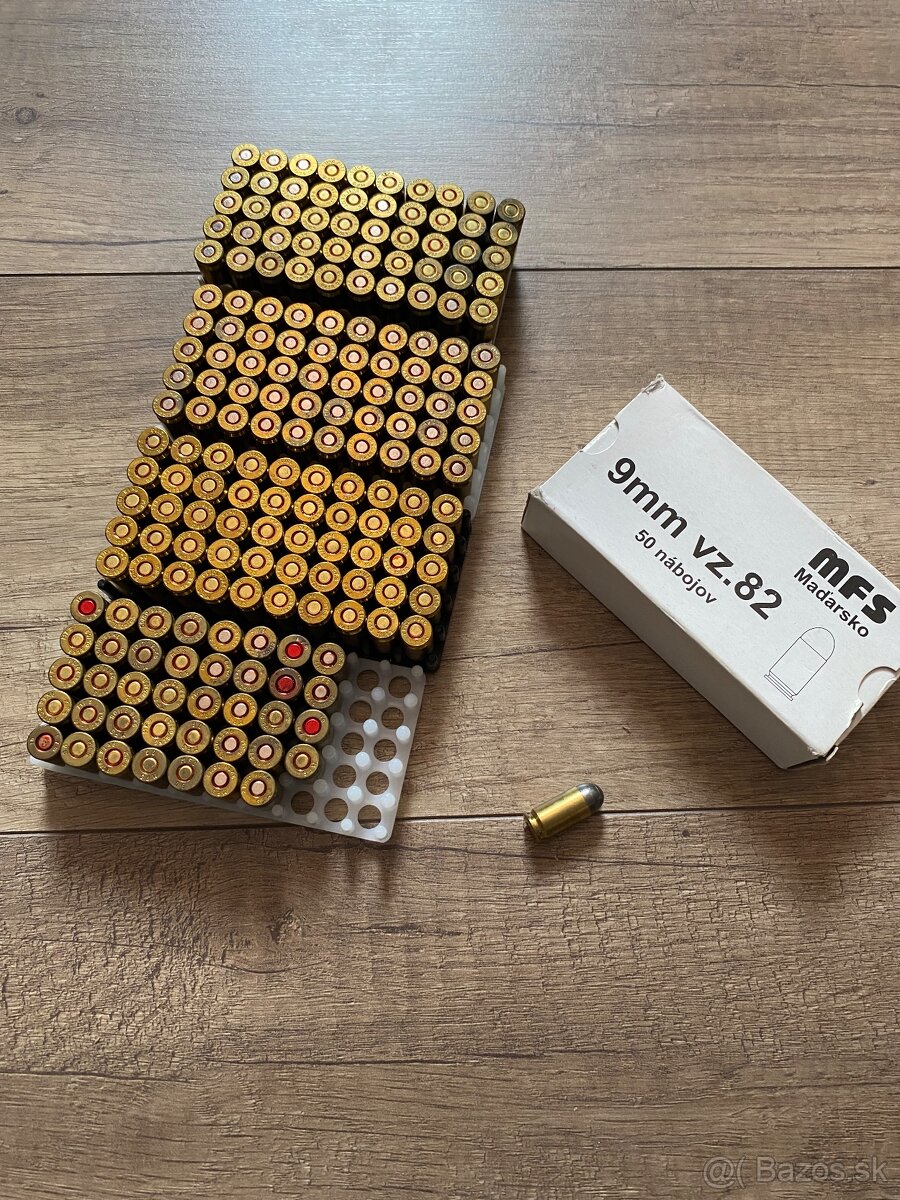 Náboje 9 mm Makarov