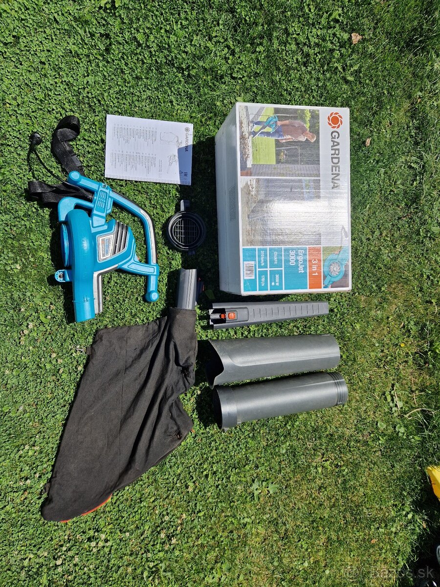 Gardena záhradný fúkač/vysávač ErgoJet 3000