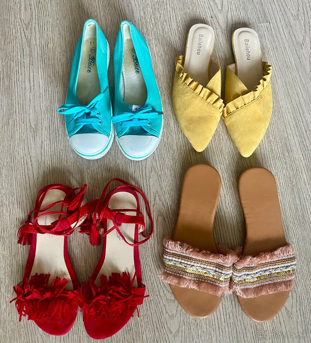 Nové dámske šlapky, sandále