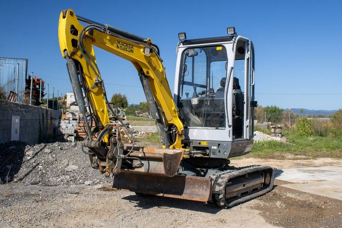 Bager Wacker Neuson EZ28+ príslušenstvo aj na SPLÁTKY