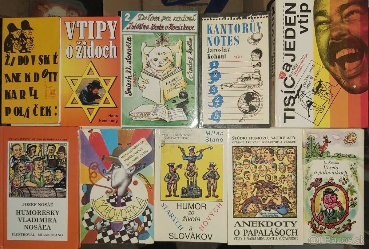 HUMORISTICKÉ KNIHY