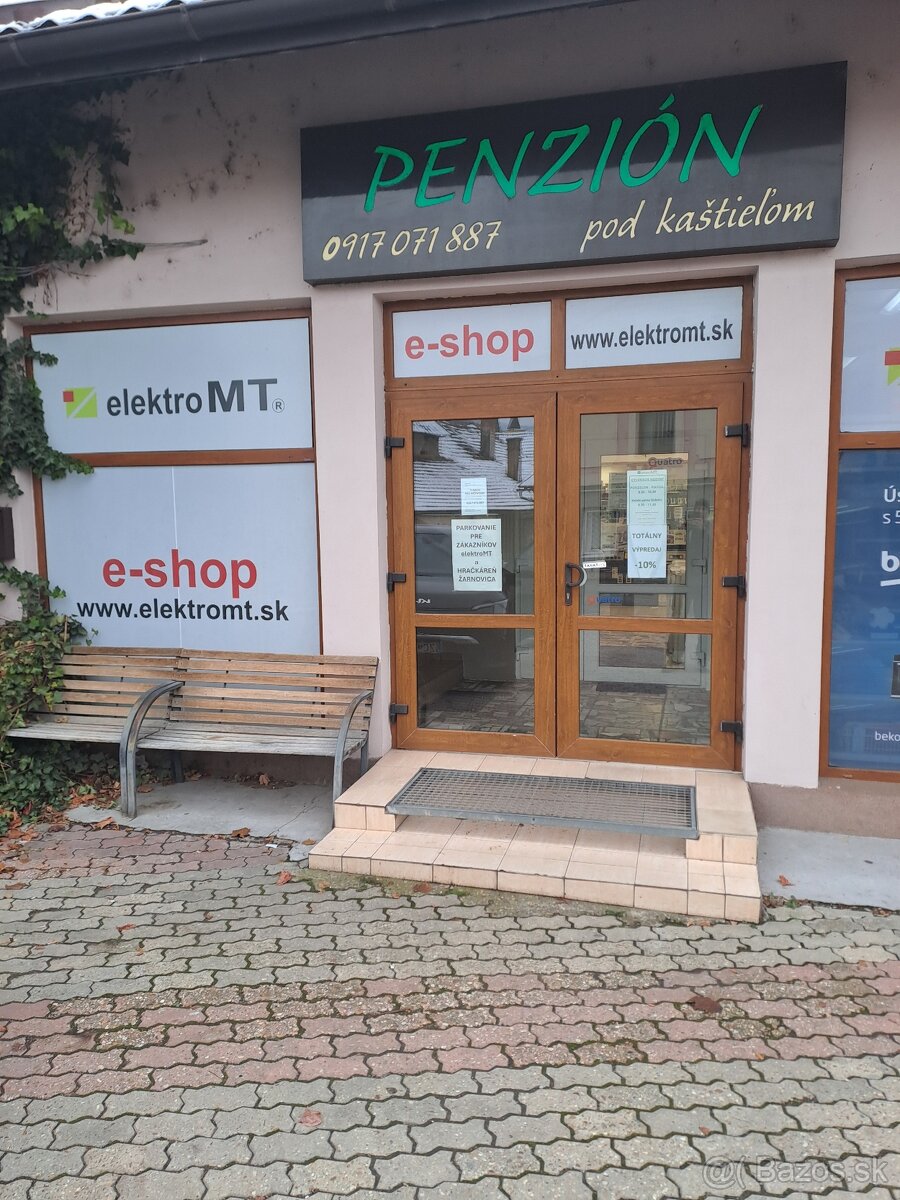 prenajom obchodneho priestoru