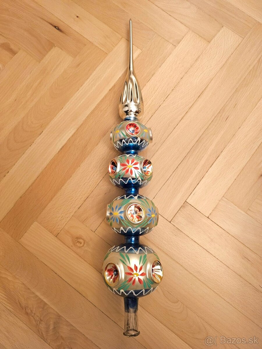 Retro špic na stromček (46,5cm výška)