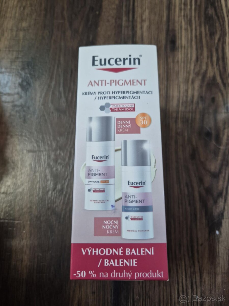 EUCERIN antipigment denný a nočný krém