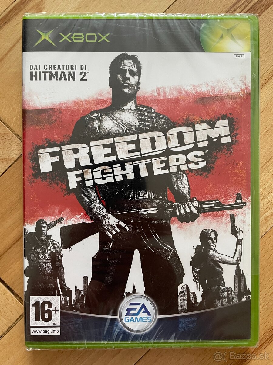 FREEDOM FIGHTERS - XBOX (nova)