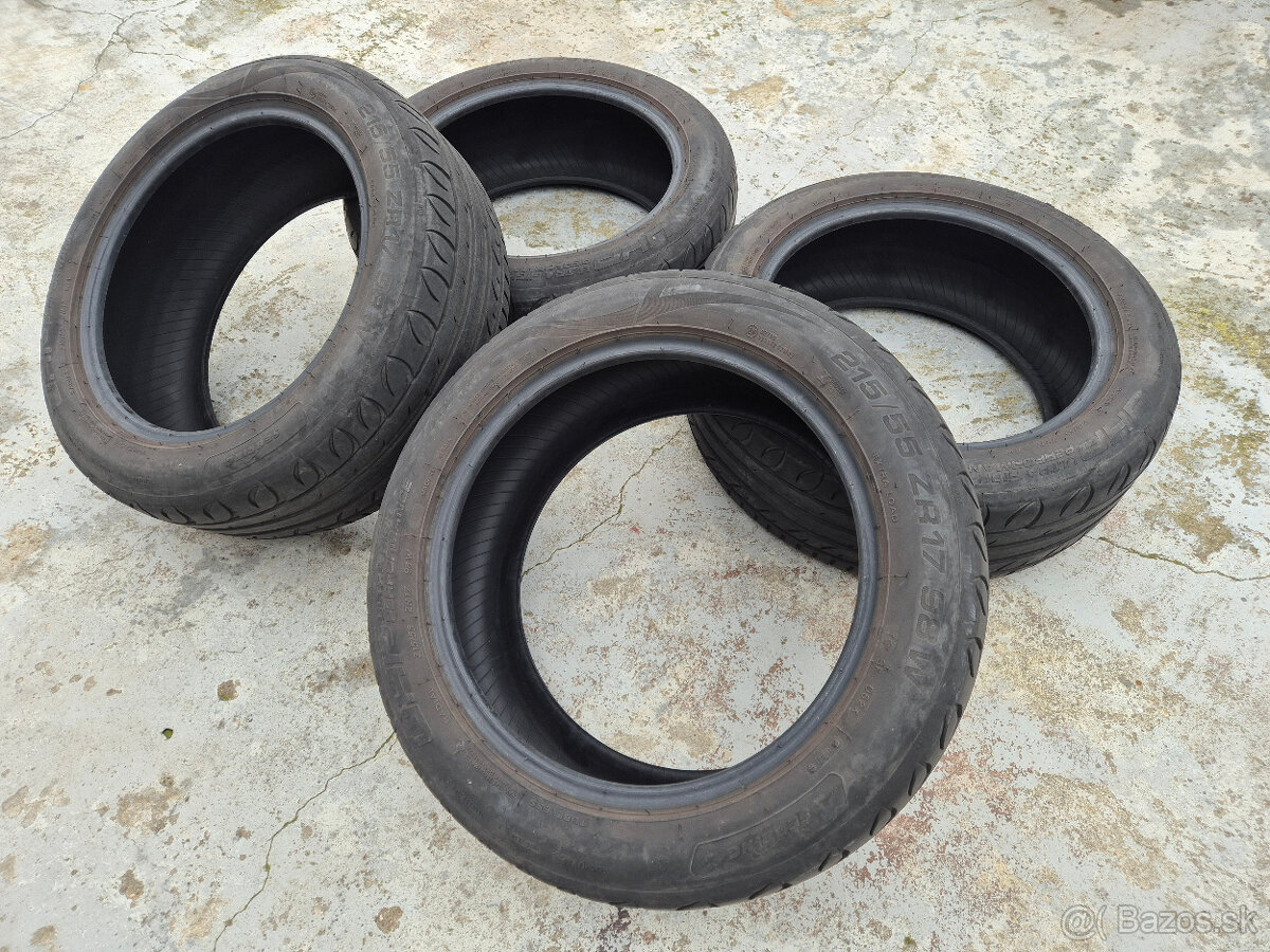 Letné pneumatiky 215/55 R17