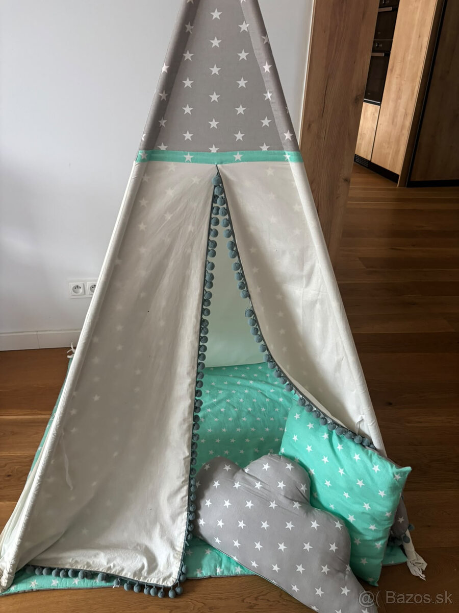 Tee pee stan pre deti