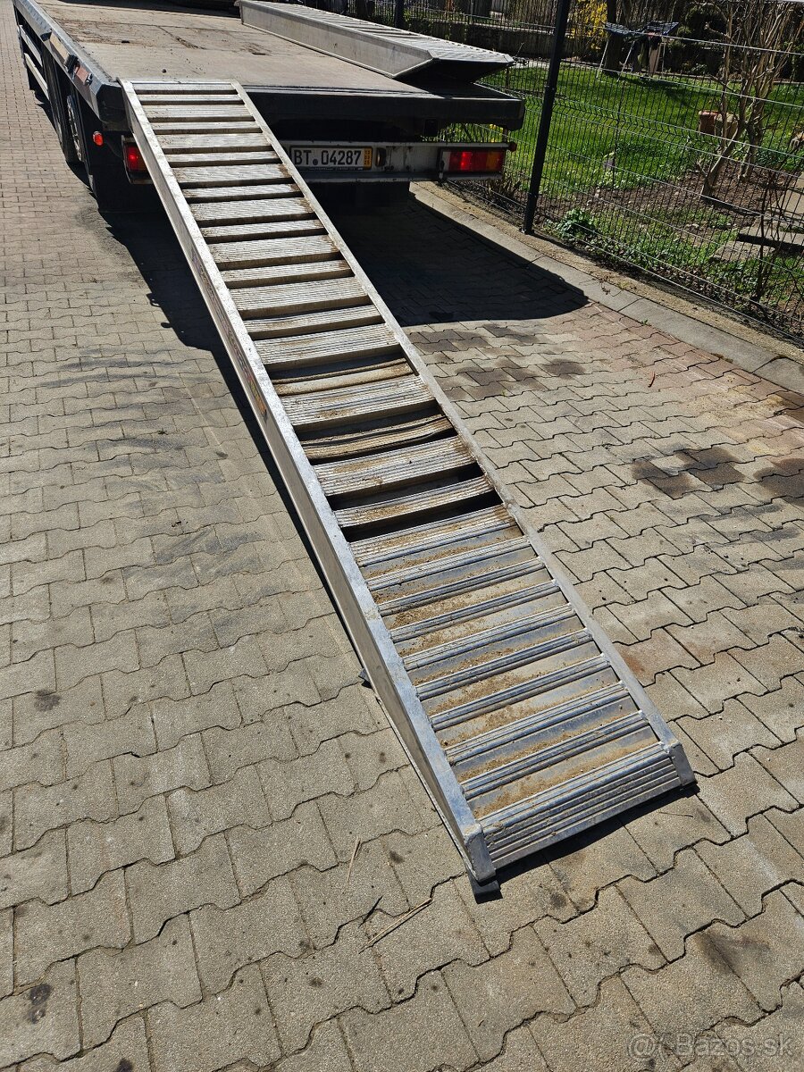 Najazdy rampy hlinikove