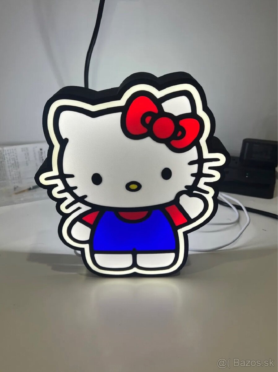Lightbox / LED box / Lampička Hello Kitty