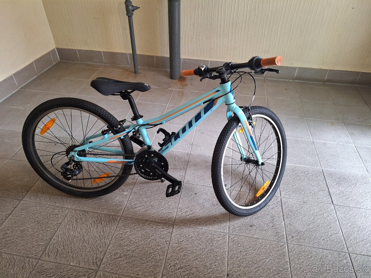 Predám detský bicykel 24kola Scott modry