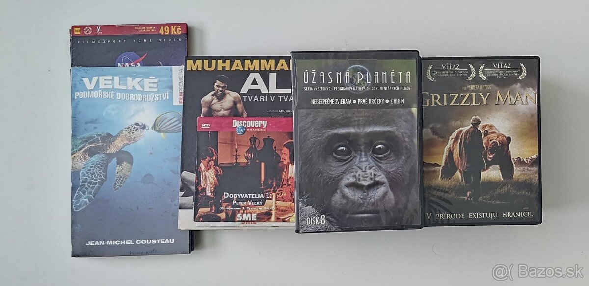 Predám dokumentárne DVD - 70ks
