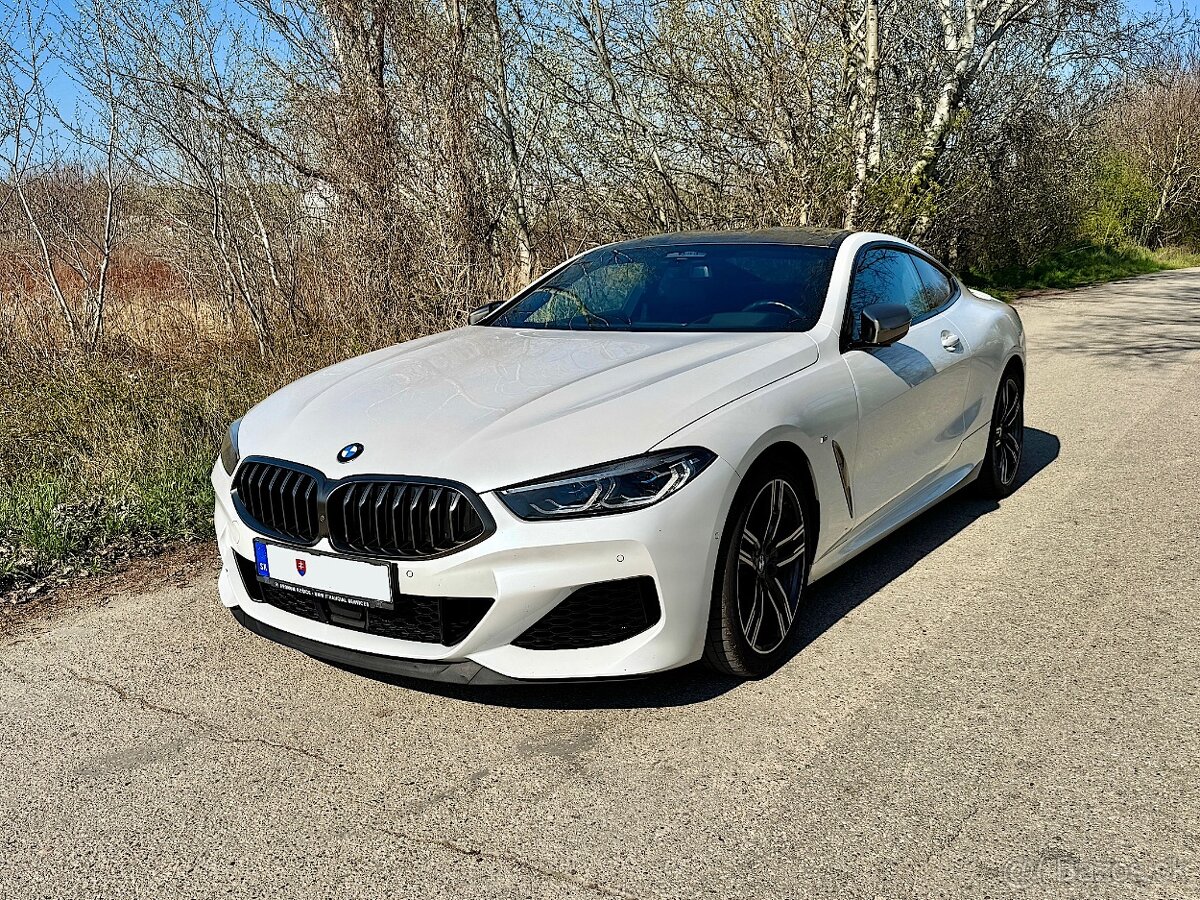 BMW M850i xDrive Coupe (nebúrané, iba 58.000 km)