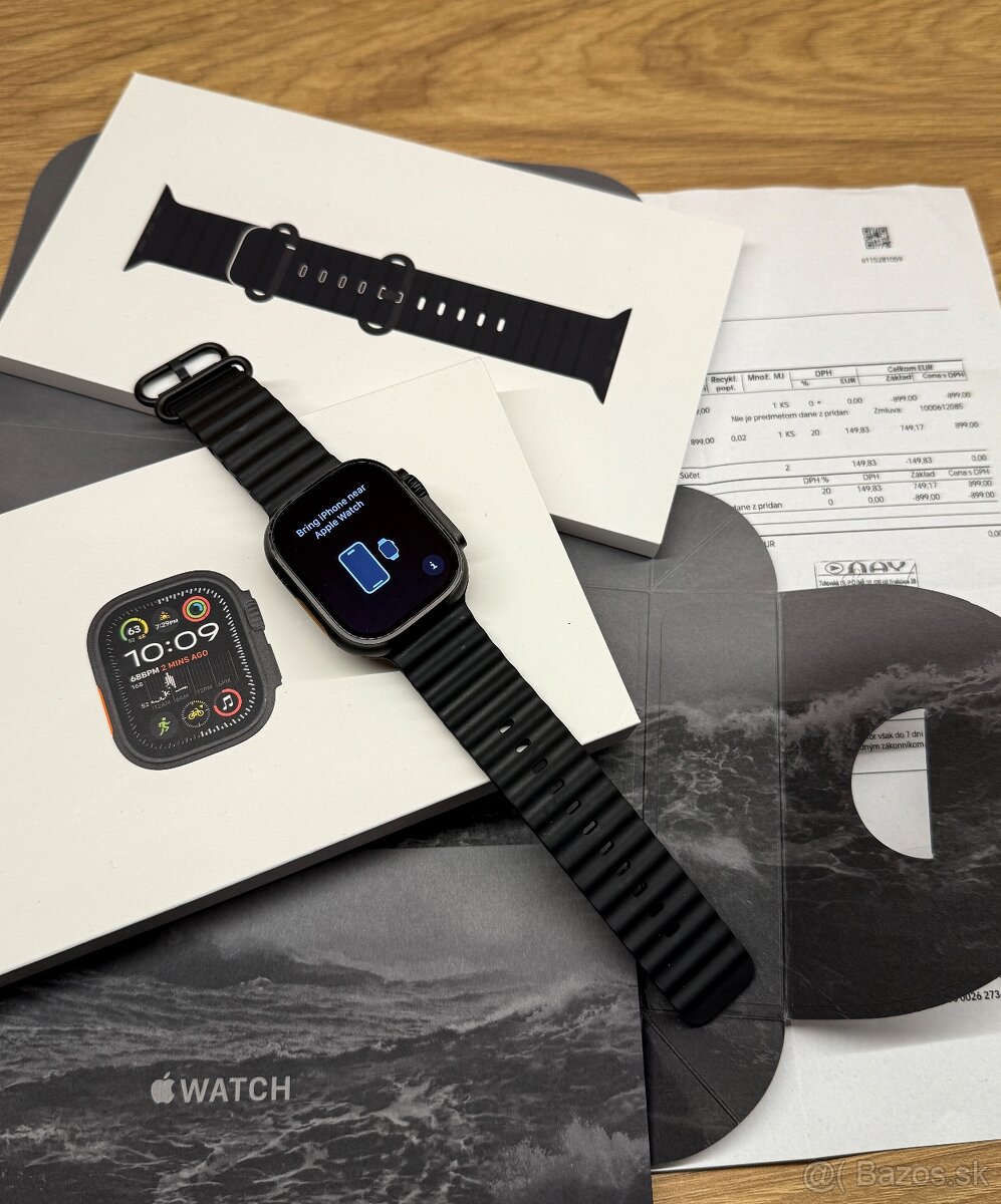 Apple Watch Ultra 2 GPS+Cellular 49mm Black Titanium