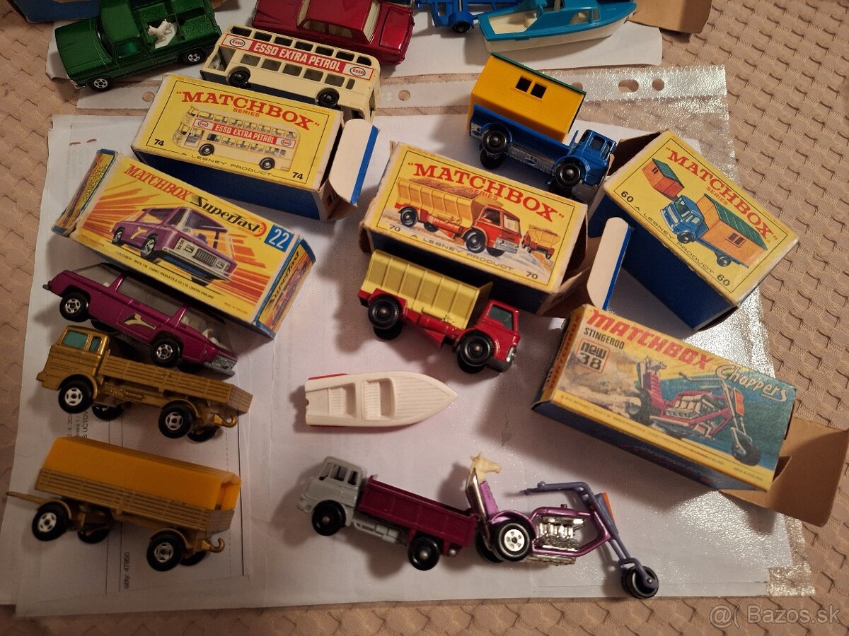Politoys Mebetoys Corgi Matchbox RW SF boxy
