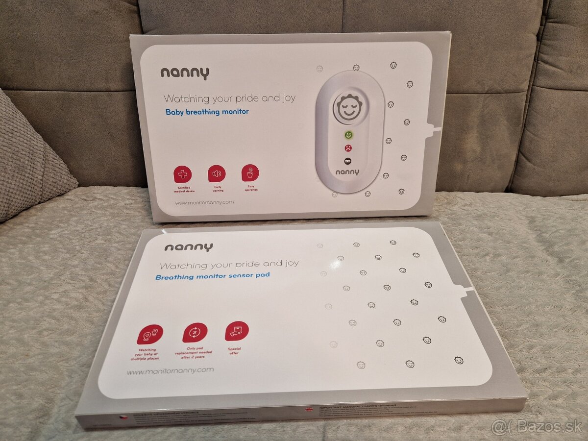 Monitor dychu nanny