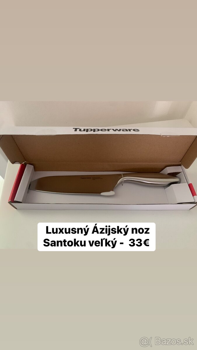 Santoku noz šéfkuchára Tupperware