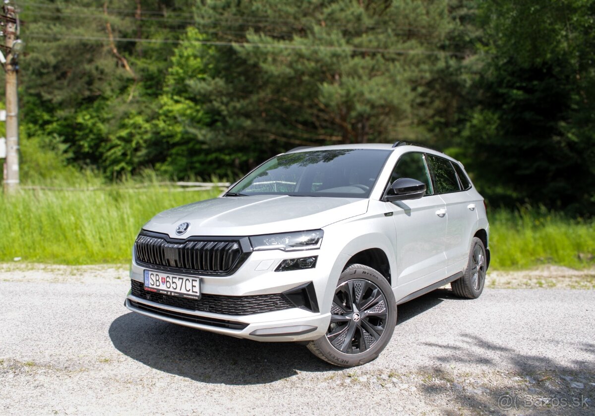 Škoda Karoq 2.0 TDI EVO SCR Sportline DSG,2777km, v záruke