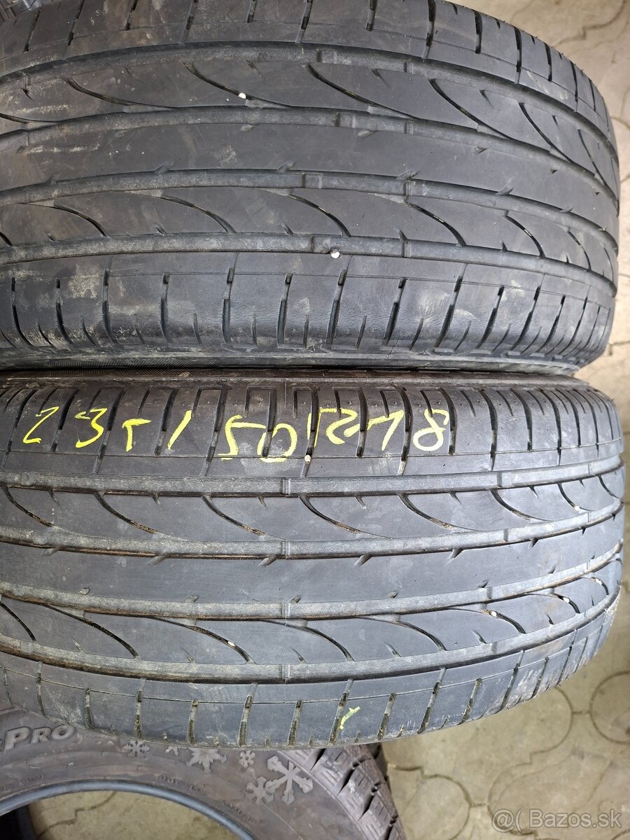 235/50R18 bridgestone 2ks letné
