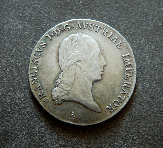 Predám 1 toliar 1821 A Franciscus I.