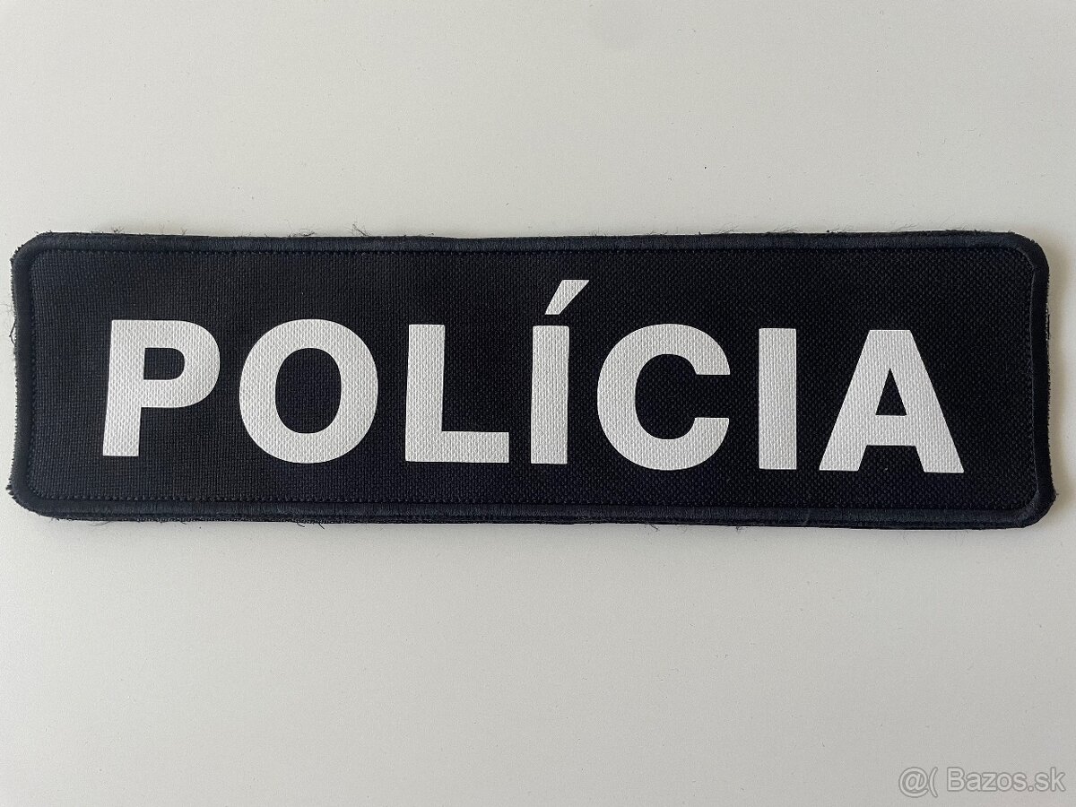 Nášivka Polícia
