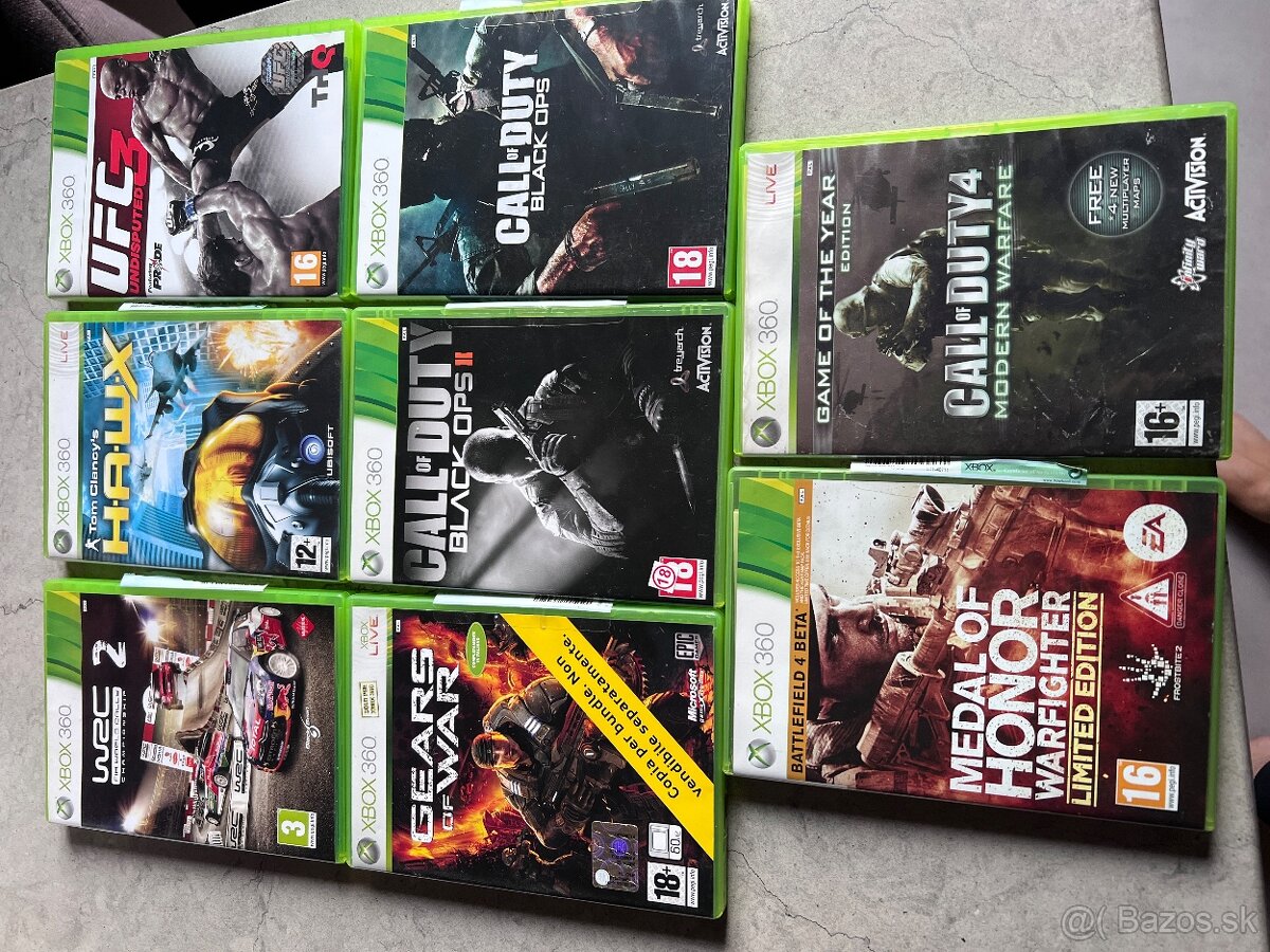 Hry na x box 360
