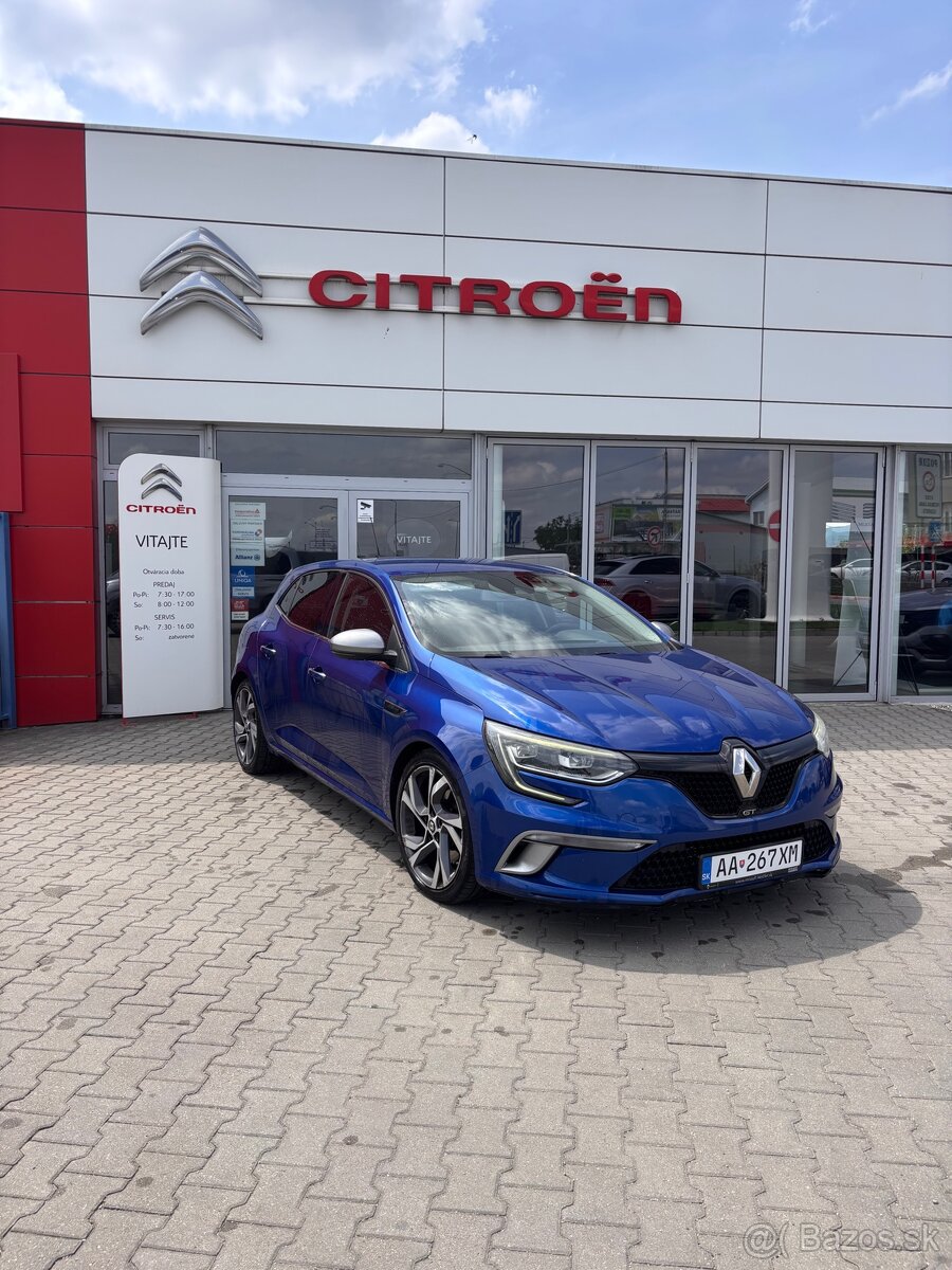 Renault megan GT 1,6Tce 151kw r. 2016