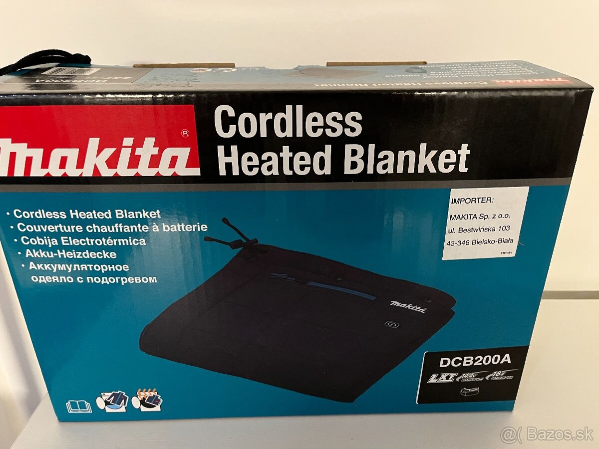 Vyhrievacia deka Makita  DCB200A
