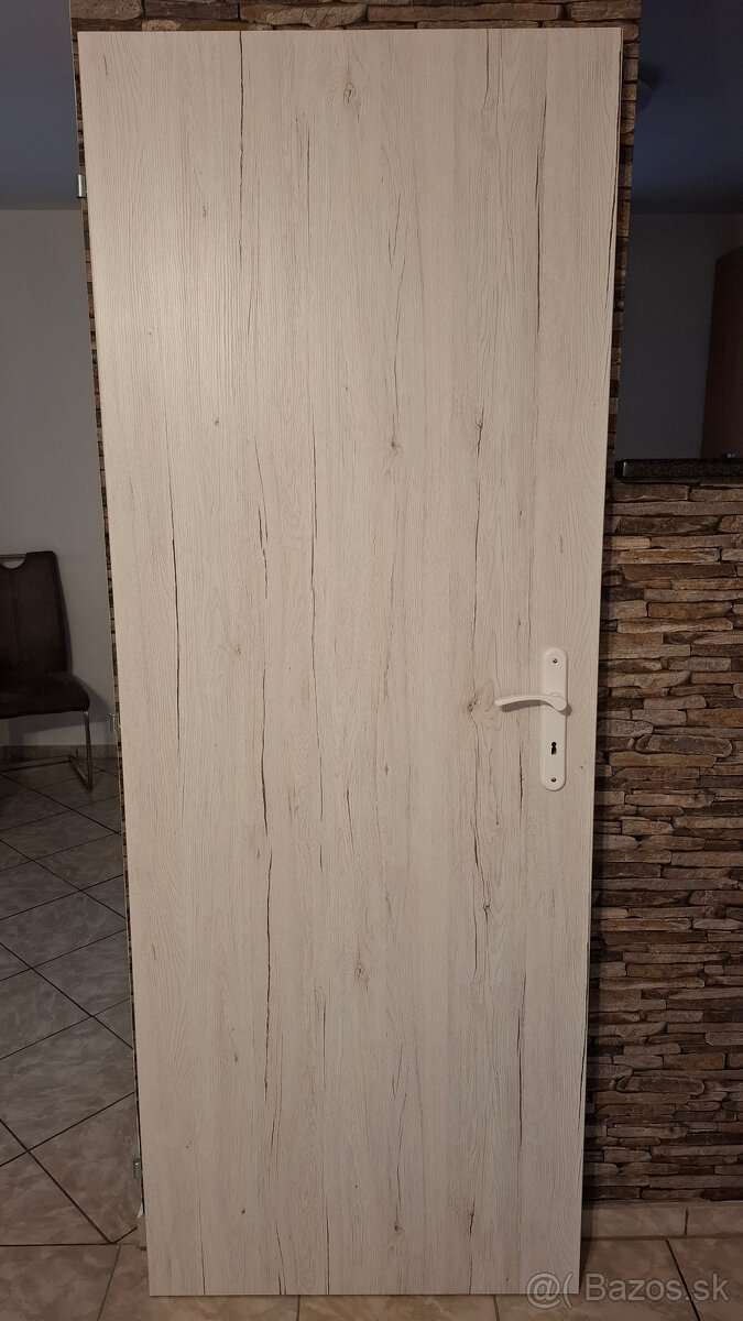 Dvere interierové 70 lavé - Dub snežný