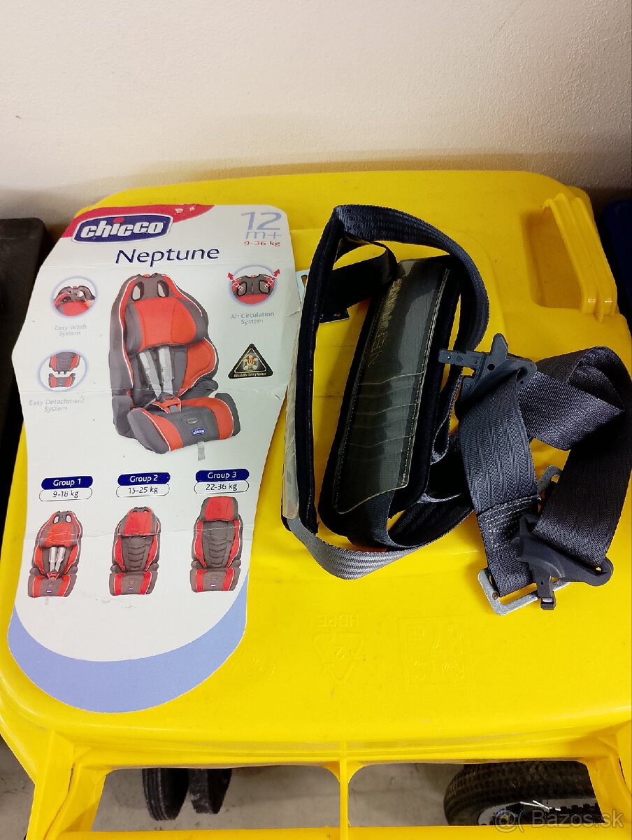 Chicco neptune popruhy autosedacka
