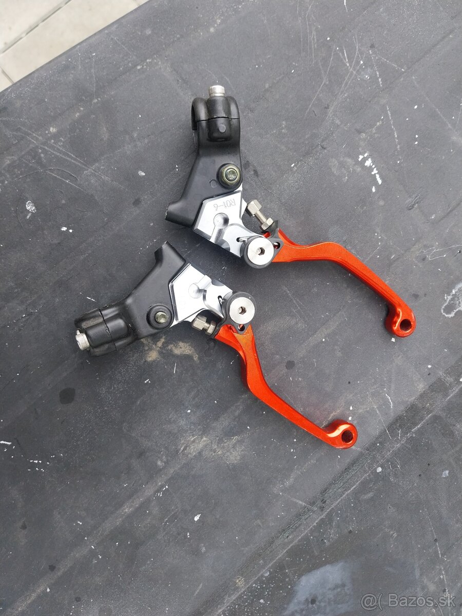 Predám moto diely – PROTAPER pad + CNC páčky