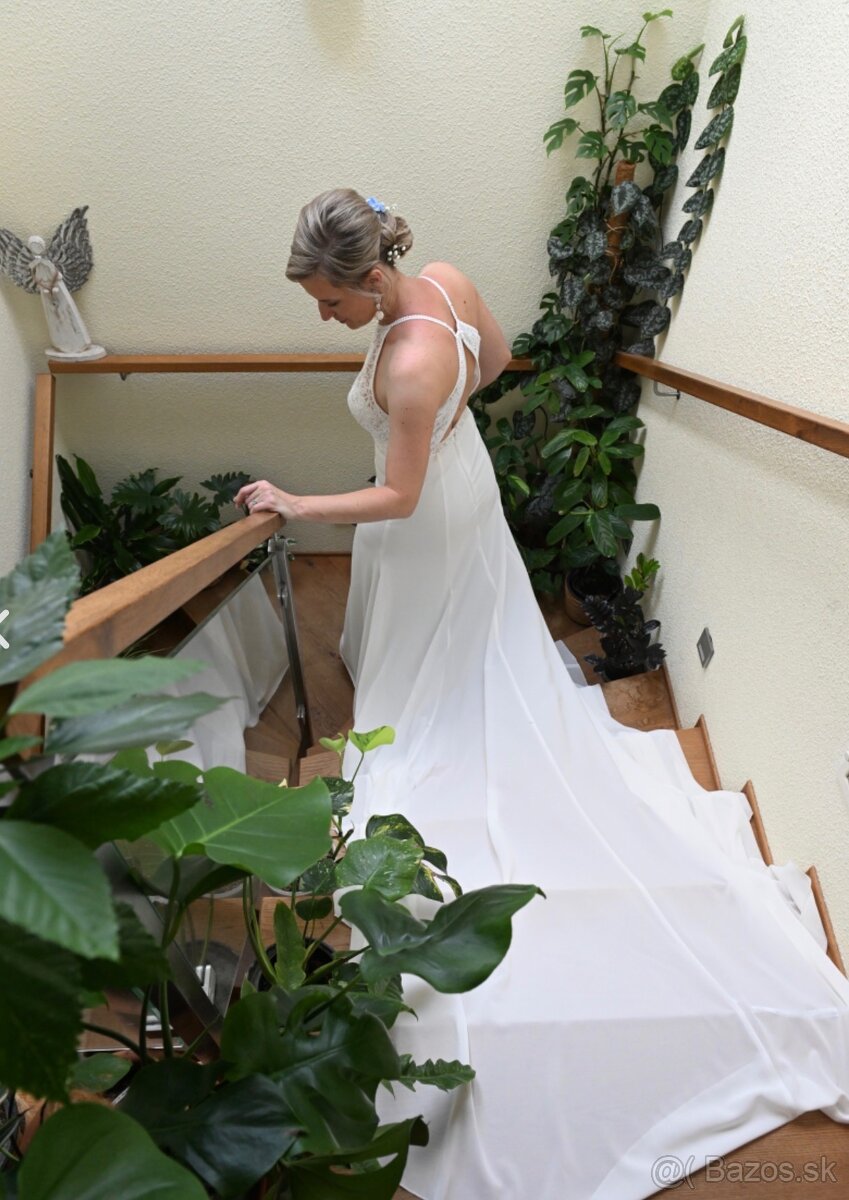 Romantické svadobné šaty