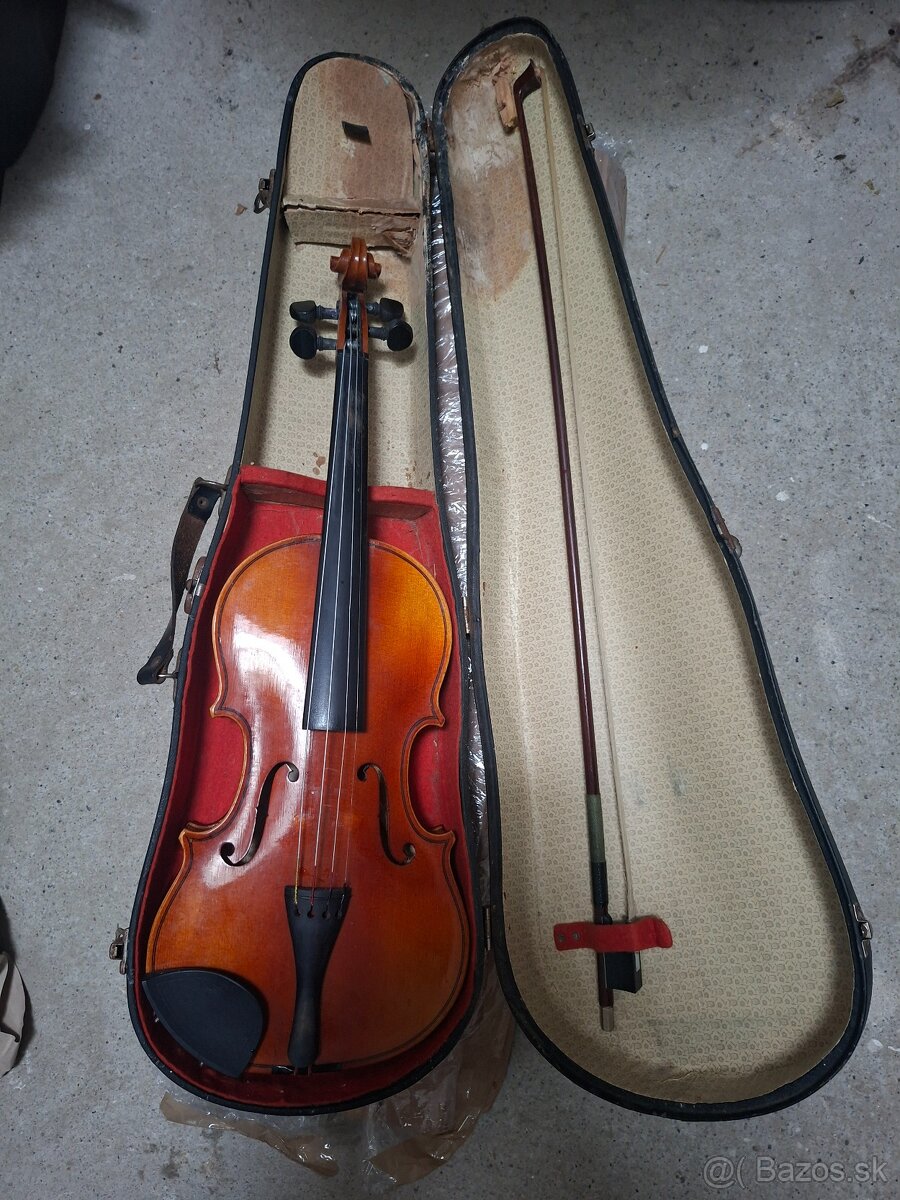 Predám staré husle - nálezový stav