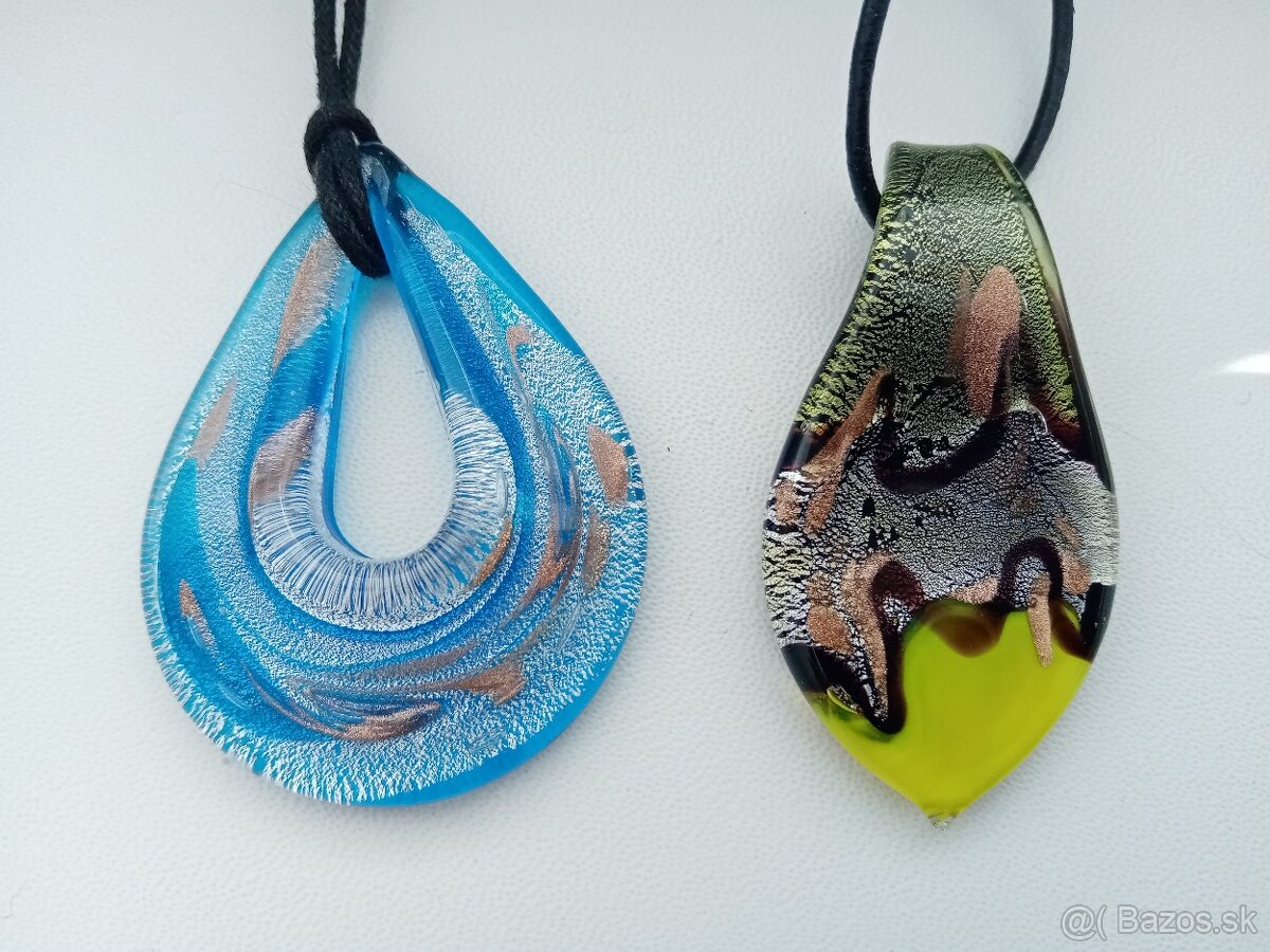 Doplnky z muránskeho skla