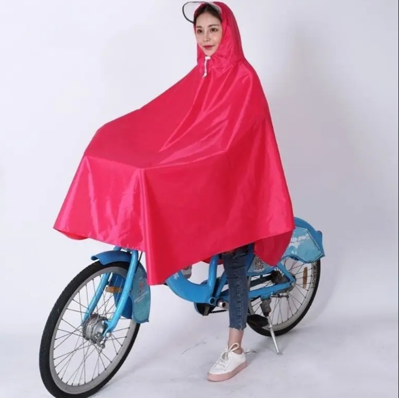 Pršíplášť - pončo na bicykel, invalidný vozík.
