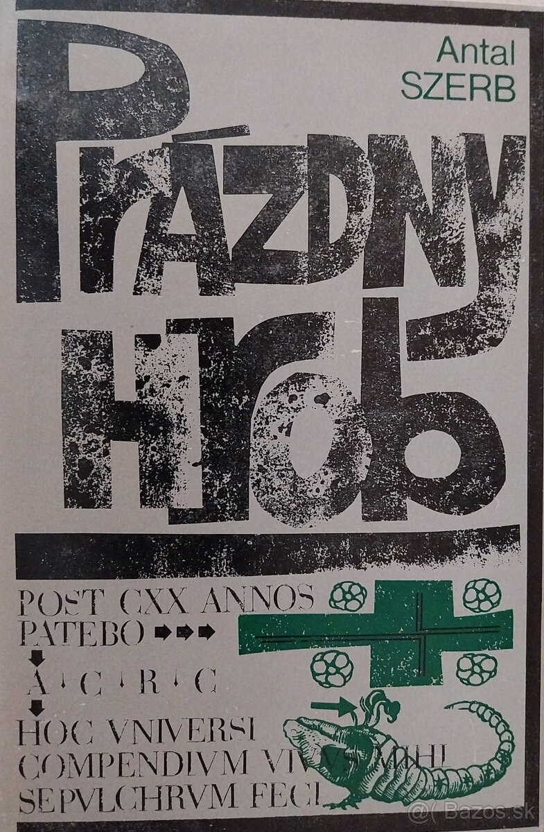 Predám knihu Antal Szerb – Prázdny hrob, 1972